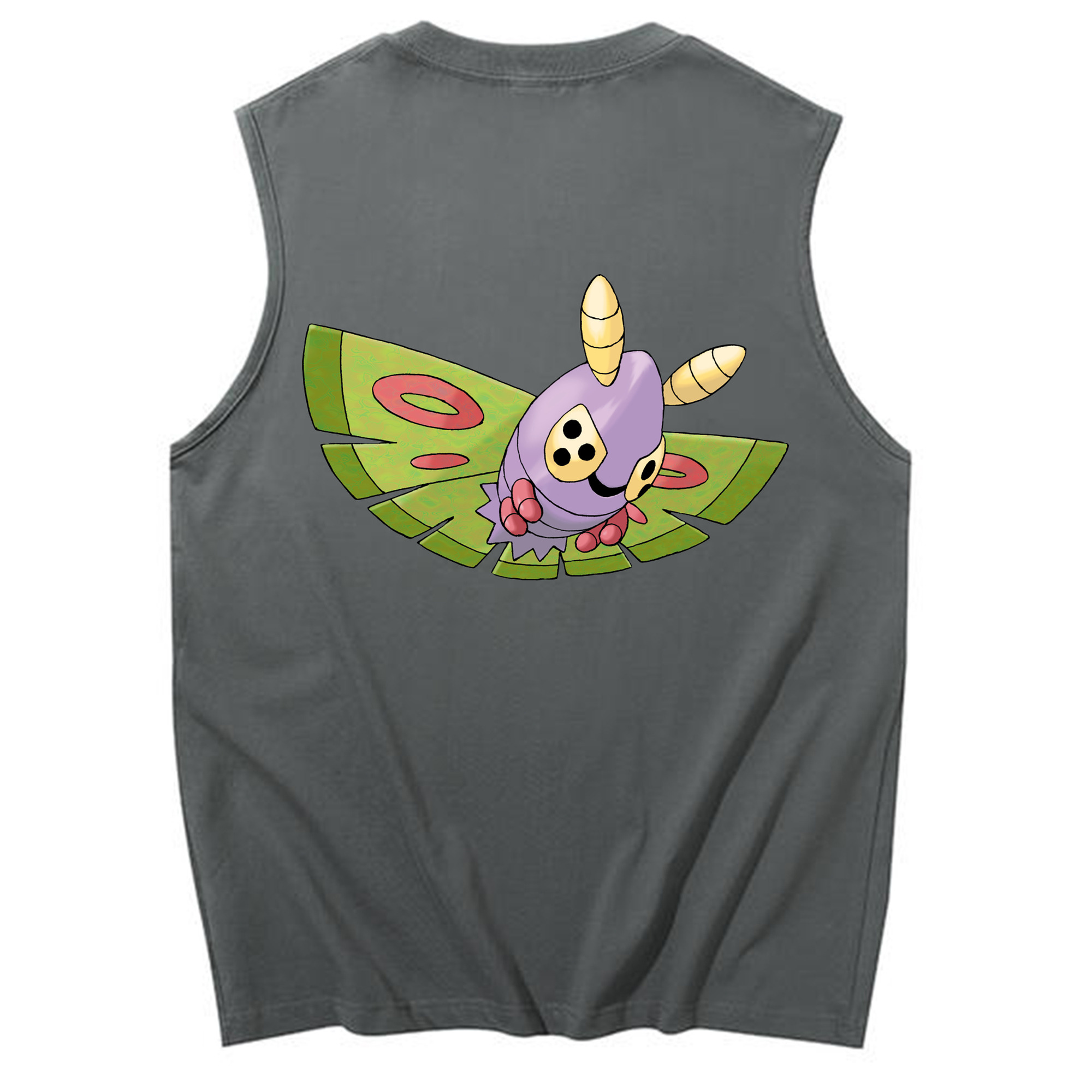 （画像用） ポケットモンスター Pokémon コットン100％タンクトップ（背面プリント）